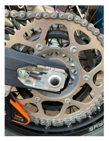 PROTECTOR DE CADENA RACEPRO NARANJA