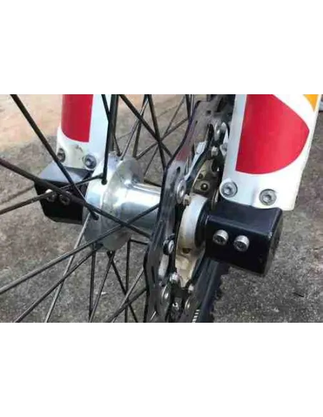 PROTECTORES PIE DE HORQUILLA RACEPRO KTM 2016- HUSQVARNA 2017- GAS GAS 21- WP NEGRO