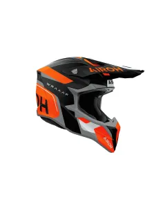 CASCO AIROH WRAAAP CONQUER NARANJA MATE 2