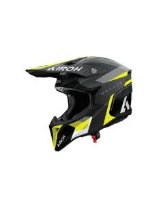 CASCO AIROH WRAAAP CONQUER AMARILLO MATE