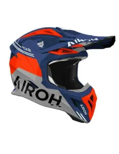 CASCO AIROH AVIATOR 2 ACE FURY AZUL MARINO 2