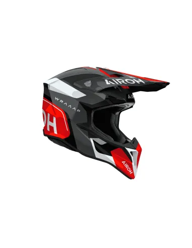 CASCO AIROH WRAAAP CONQUER ROJO GLOSS