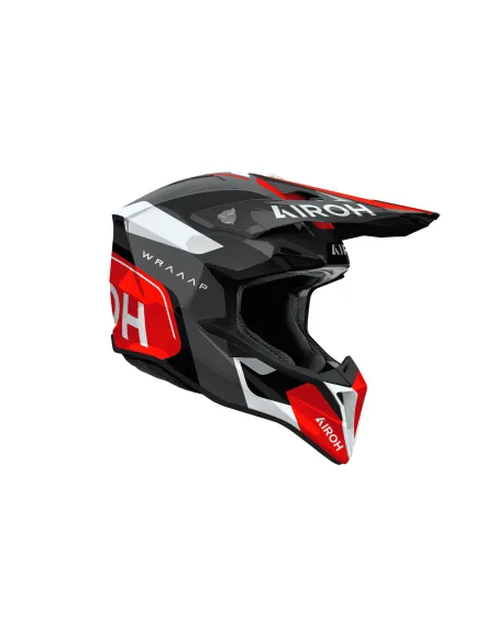 CASCO AIROH WRAAAP CONQUER ROJO GLOSS