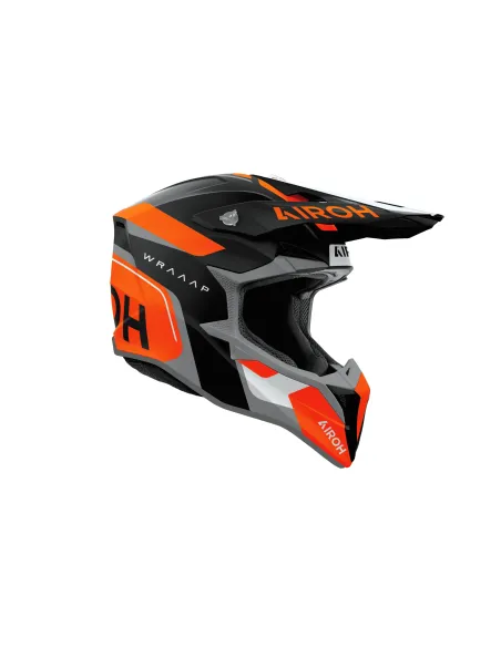 CASCO AIROH WRAAAP CONQUER NARANJA MATE