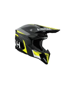 CASCO AIROH WRAAAP CONQUER AMARILLO MATE 2