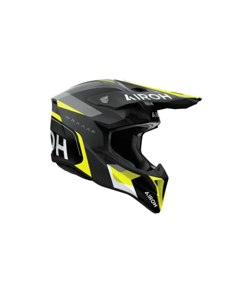 CASCO AIROH WRAAAP CONQUER AMARILLO MATE