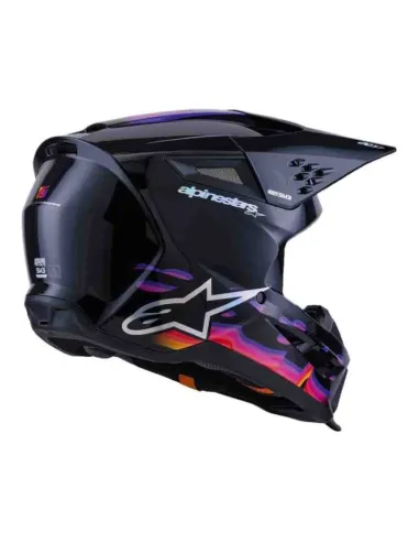 CASCO ALPINESTARS SM3 ECE06 FORCE NEGRO 