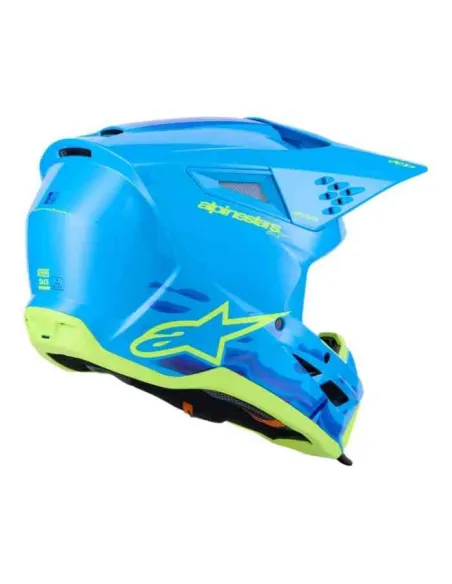 CASCO ALPINESTARS SM3 ECE06 FORCE AZUL GLOSS