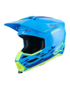 CASCO ALPINESTARS SM3 ECE06 FORCE AZUL GLOSS