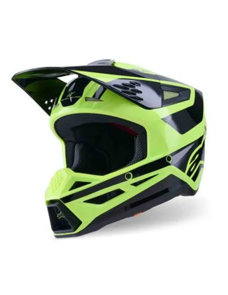 CASCO ALPINESTARS SM3 HEAT NEGRO AMARILLO