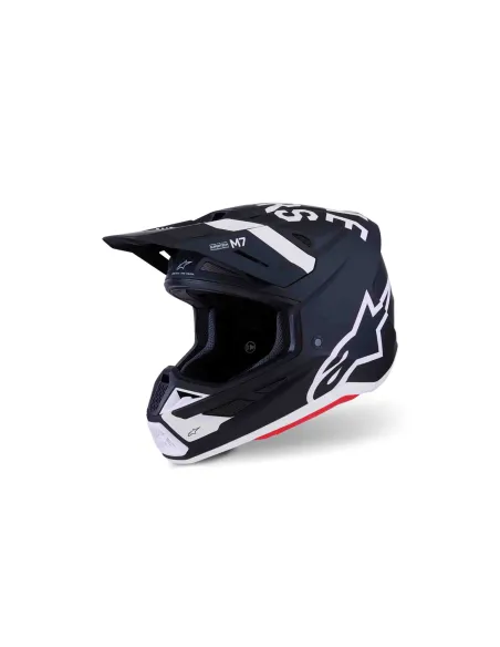 CASCO ALPINESTARS SM7 DASHER NEGRO BLANCO MATE