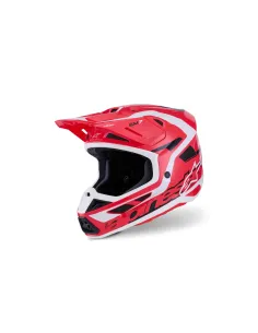 CASCO ALPINESTARS SM7 DEED ROJO NEGRO BLANCO