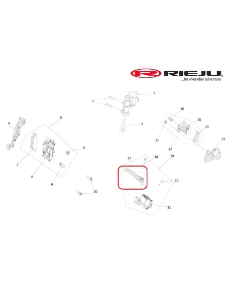 MANETA DE FRENO RIEJU AVENTURA 307 RALLY