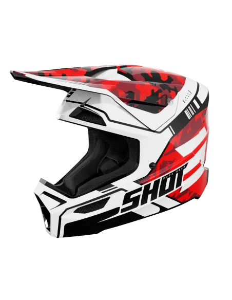 CASCO SHOT FURIOUS FLASH BLUE NEON YELLOW GLOSSY