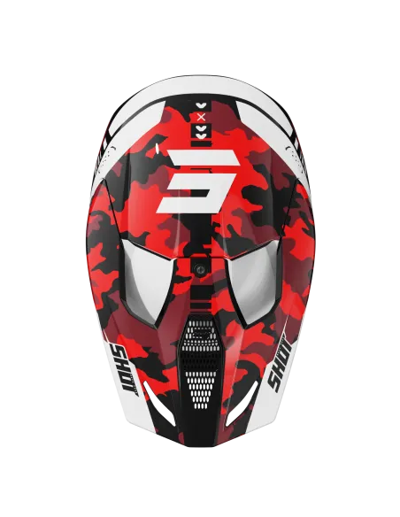 CASCO SHOT FURIOUS FLASH BLUE NEON YELLOW GLOSSY