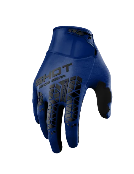 GUANTES SHOT VISION TECH AZUL