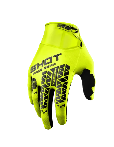 GUANTES SHOT VISION TECH AMARILLO FLUOR