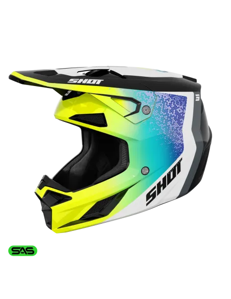 CASCO SHOT SPEED HYBRID AMARILLO FLUOR GLOSSY