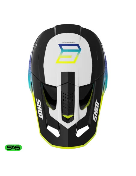 CASCO SHOT SPEED HYBRID AMARILLO FLUOR GLOSSY