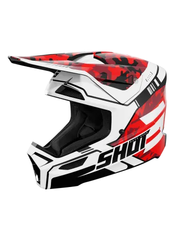 CASCO SHOT FURIOUS FLASH BLUE NEON YELLOW GLOSSY