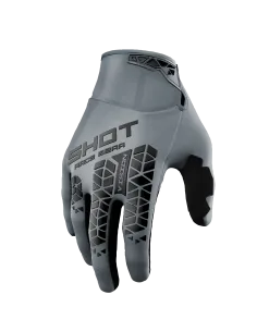 GUANTES SHOT VISION TECH GRIS