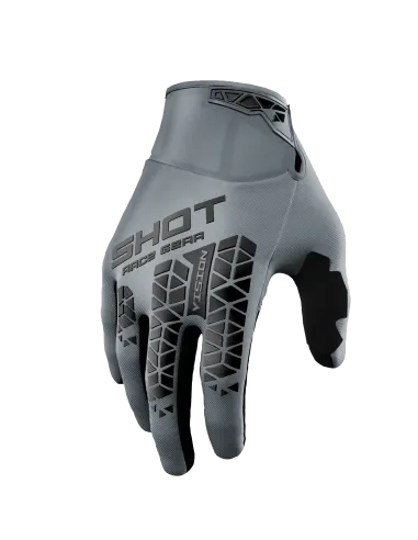 GUANTES SHOT VISION TECH GRIS