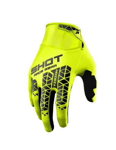 GUANTES SHOT VISION TECH AMARILLO FLUOR