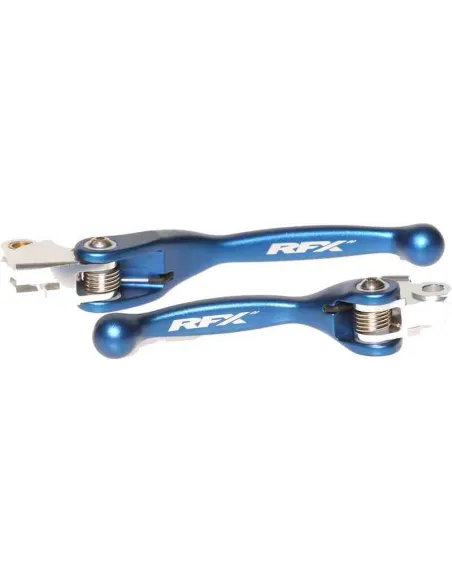 KIT MANETAS ARTICULADAS RFX HUSQVARNA TE 250/300 24-25 FE 250/501 24-25 FE 350/450 2024 AZULES