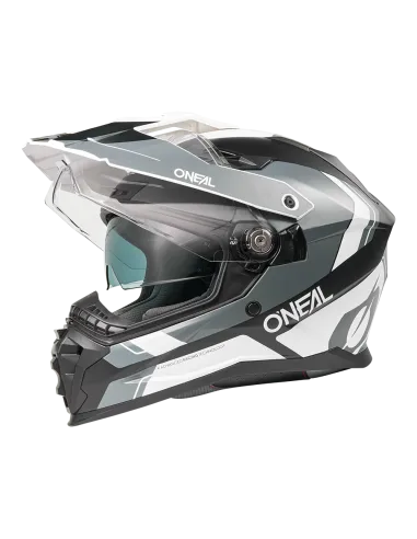 CASCO ONEAL D-SRS NOMAD NEGRO BLANCO GRIS