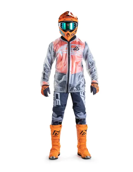 CHUBASQUERO ACERBIS TRANSPARENTE RAIN JACKET 3.0