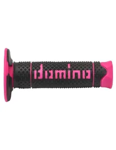 PUÑOS DOMINO BICOLOR DSH DOBLE COMPUESTO NEGRO ROSA FLUOR