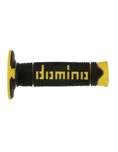 PUÑOS DOMINO BICOLOR DSH DOBLE COMPUESTO NEGRO AMARILLO