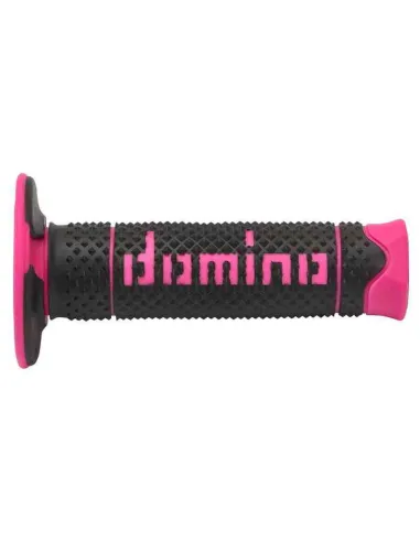 PUÑOS DOMINO BICOLOR DSH DOBLE COMPUESTO NEGRO ROSA FLUOR