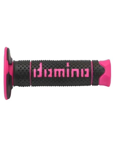 PUÑOS DOMINO BICOLOR DSH DOBLE COMPUESTO NEGRO ROSA FLUOR