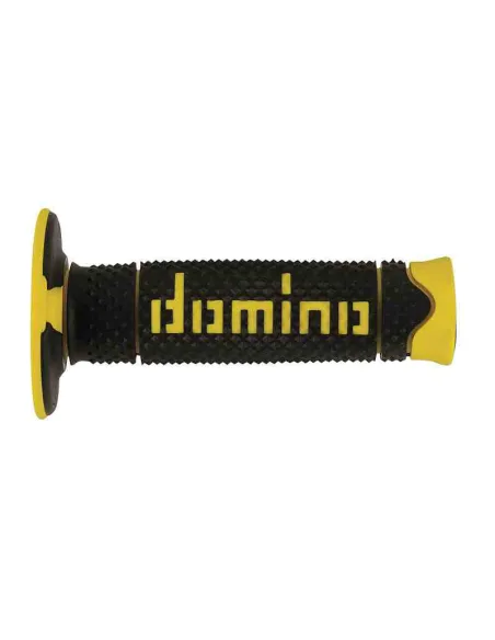 PUÑOS DOMINO BICOLOR DSH DOBLE COMPUESTO NEGRO AMARILLO