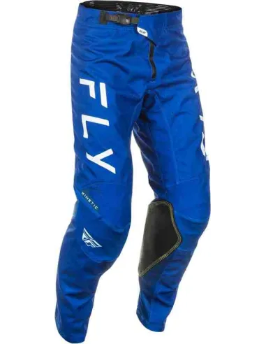 PANTALON FLY RACING KINETIC CENTER AZUL BLANCO