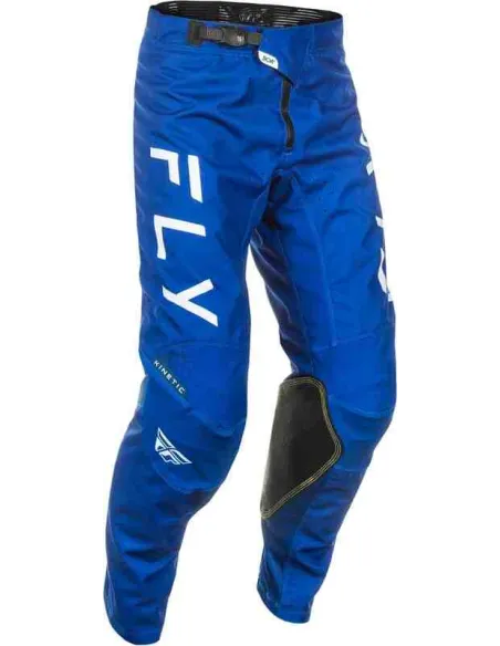 PANTALON FLY RACING KINETIC CENTER AZUL BLANCO