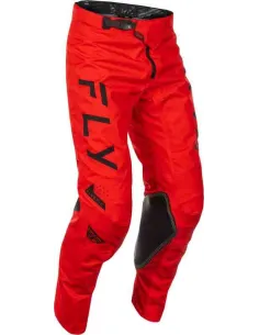 PANTALON FLY RACING KINETIC CENTER ROJO NEGRO