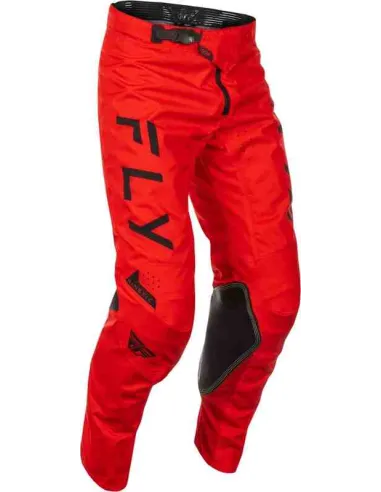 PANTALON FLY RACING KINETIC CENTER ROJO NEGRO