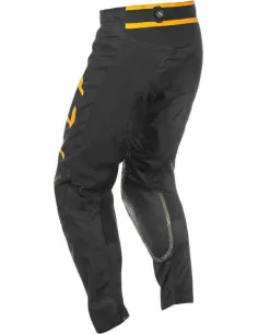 PANTALON FLY RACING KINETIC CENTER NEGRO ORO 2