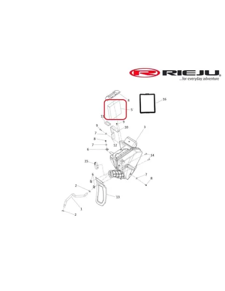 FILTRO AIRE RIEJU AVENTURA RALLY 307