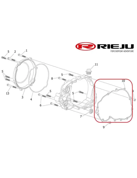 JUNTA TAPA EMBRAGUE RIEJU MR 300i 2026