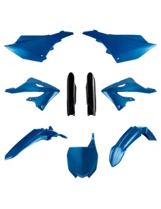 KIT PLASTICOS POLISPORT YAMAHA YZ 125/250 22-25 AZUL METAL FLOW