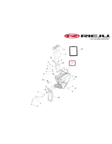 CAJA FILTRO AIRE RIEJU AVENTURA RALLY 307
