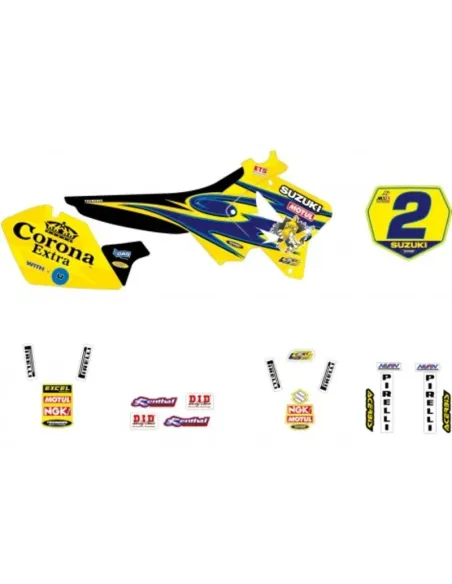 |KIT ADHESIVOS TECNOSEL REPLICA TEAM SUZUKI 2001