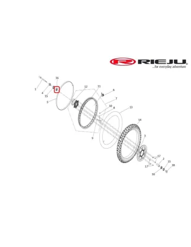 RODAMIENTO RUEDA RIEJU AVENTURA RALLY 307