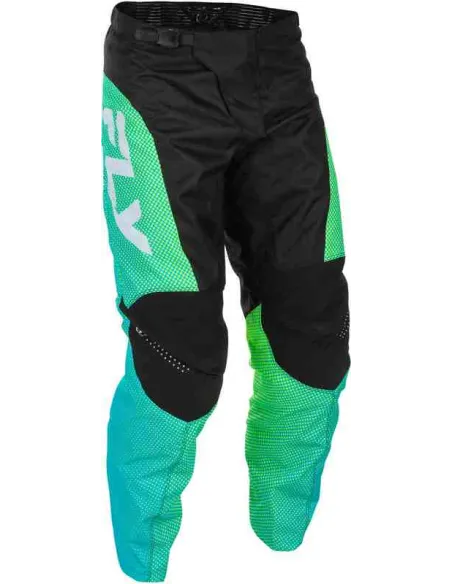 PANTALON FLY RACING F-16 AQUA NEGRO - TALLA: 30US