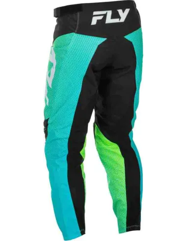 PANTALON FLY RACING F-16 AQUA NEGRO - TALLA: 30US