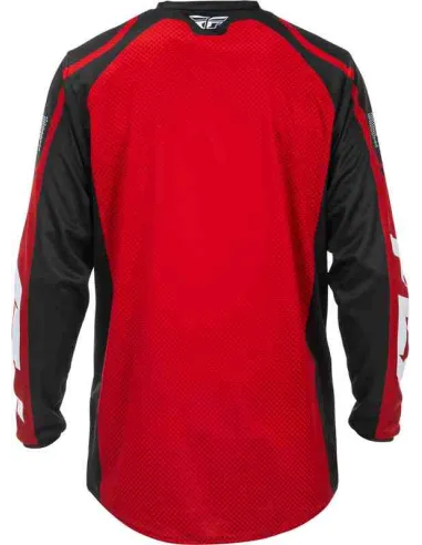CAMISETA FLY RACING F-16 ROJO NEGRO BLANCO