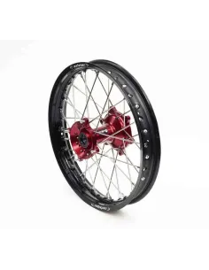 RUEDA COMPLETA TRASERA RFX 18x2.15 FANTIC XX 125/250 22-26 XXF 250/450 22-26 XX 125 2021 NEGRA ROJA
